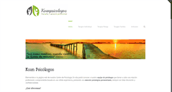 Desktop Screenshot of koanpsicologos.com