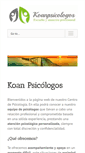 Mobile Screenshot of koanpsicologos.com